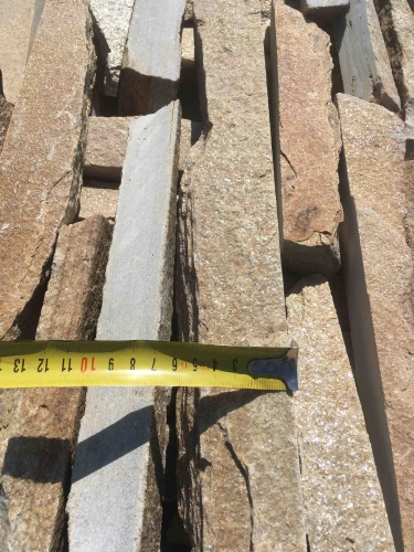 Горбушка златолит золотистый для облицовки купить в Иркутской области