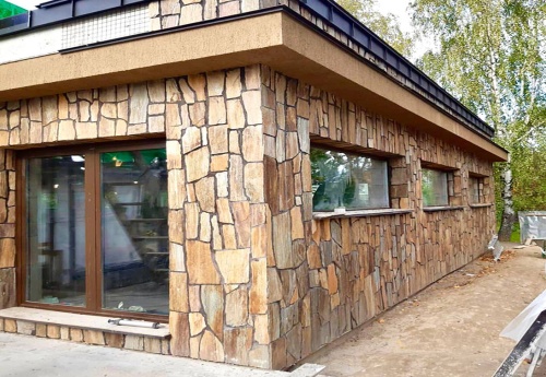 Плитняк кора дерева для фасада купить в Иркутской области