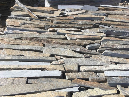 Горбушка златолит мультиколор для облицовки купить в Иркутской области