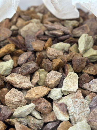 Златолит персиковый декоративная каменная крошка купить в Иркутской области