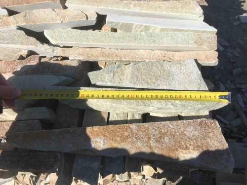 Горбушка златолит золотистый для облицовки купить в Иркутской области