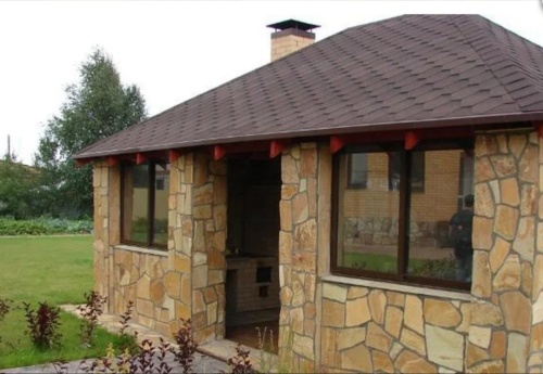 Плитняк златолит жёлтый золотистый для фасада 1,5-3см купить в Иркутской области