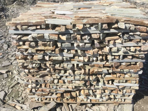 Горбушка златолит золотистый для облицовки купить в Иркутской области